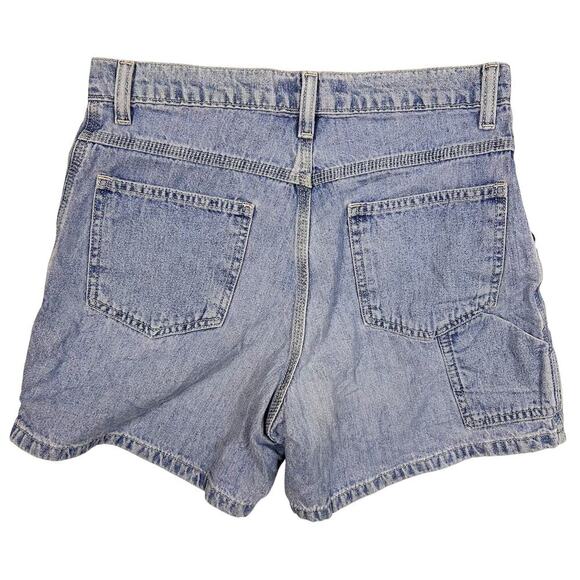 VINTAGE 80s Code Bleu Preppy Boho Utility Summer Festival Cargo Short 27 - Picture 4 of 5